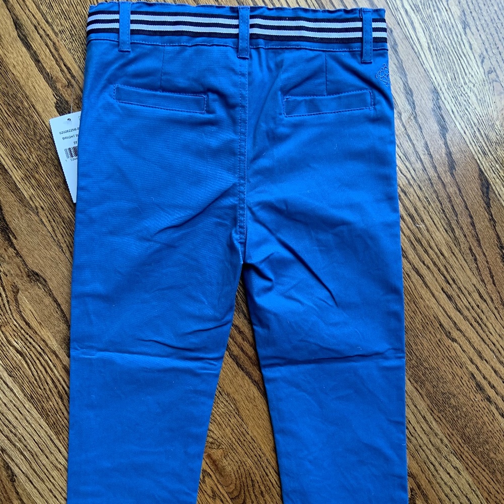 Brand New Preppy Boys Blue Pants 5T (Andy & Evan) - Picture 6 of 6
